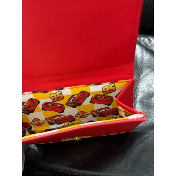 Loungefly Disney Pixar Cars Lightning McQueen Rust-eze Wallet - Picture 5 of 6